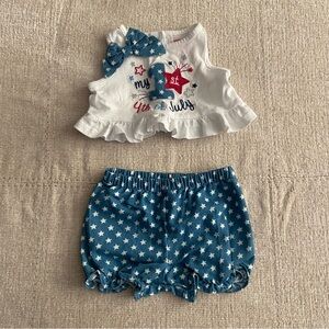 Good Lad Fourth of July Matching Set